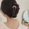 Fashionable hairpins for women, Korean style, simple and retro hair accessories, headwear, hair clips, hairpins, hair ornaments, hair accessories, versatile items Item Picture